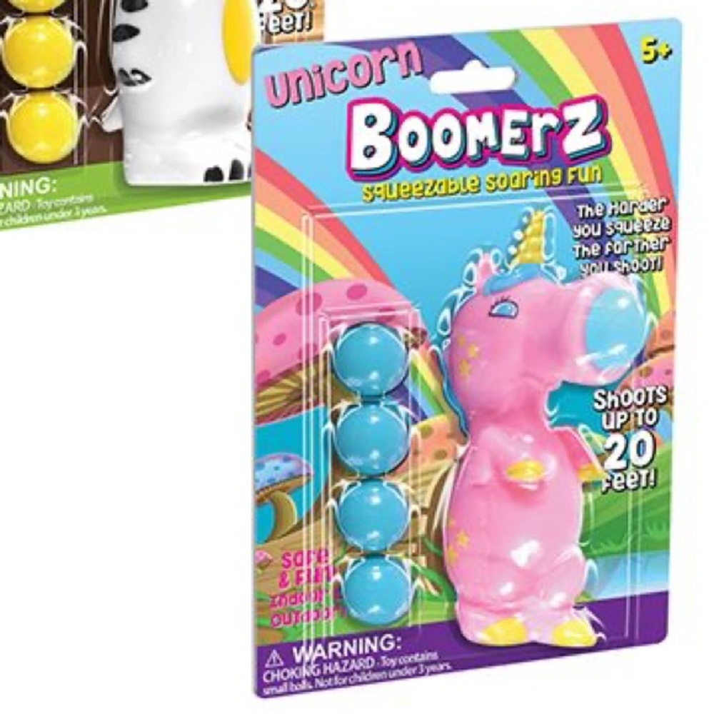 Boomerz Unicorn Squeezable Soaring Fun 5+ Years